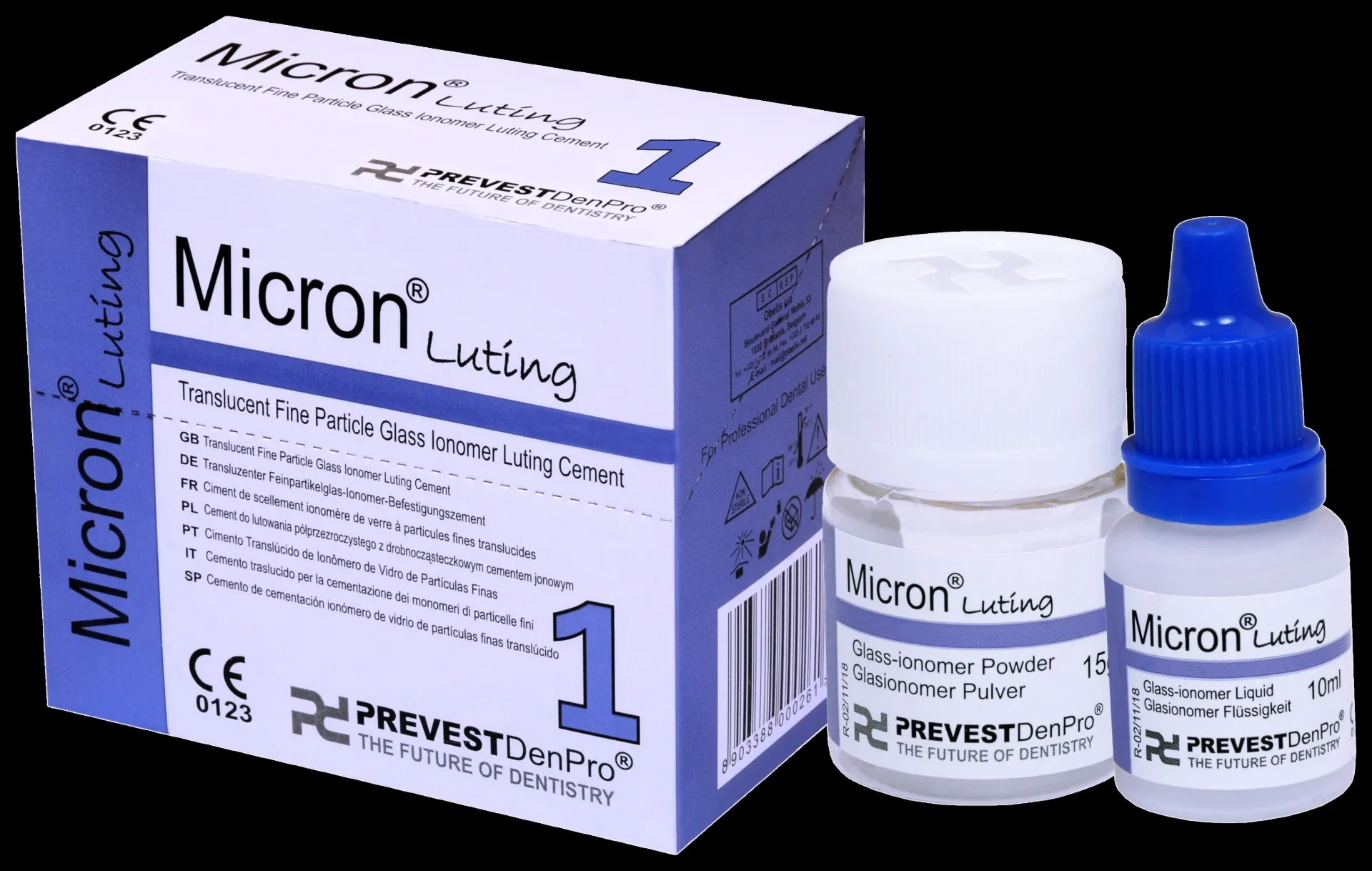 PREVEST MICRON LUTING KIT