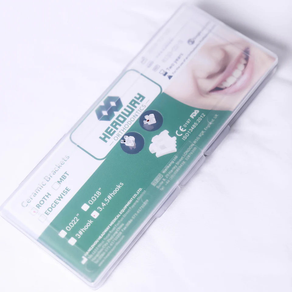 Ceramic Brackets, 345 WHK,20pcs/set